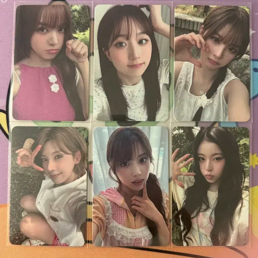 [BUNJANG] NMIXX Group Photocard Set / 엔믹스 단체포카 판매합니다 (6세트로)