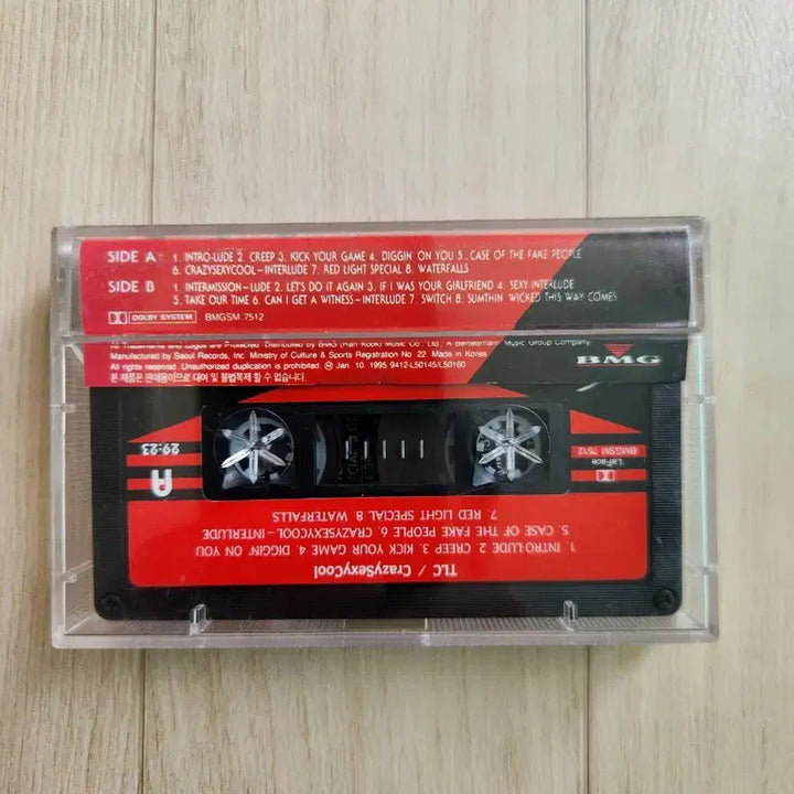 [BUNJANG] TLC CrazySexyCool Cassette Tape / TLC CrazySexyCool 카세트 테이프