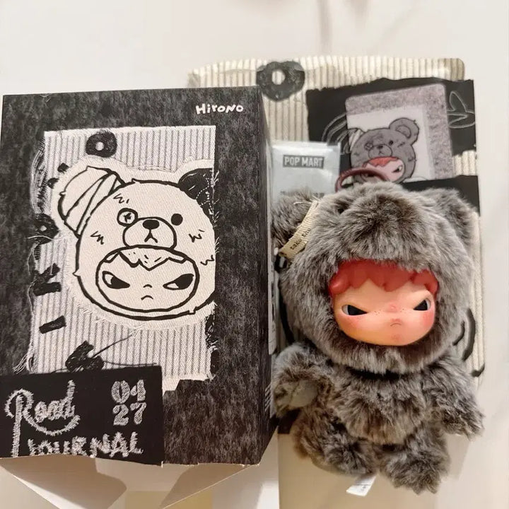 [BUNJANG] Pop Mart Hirono Road Journal Frosty Time Figure / 팝마트) 히로노 로드저널 서리내리는 시간