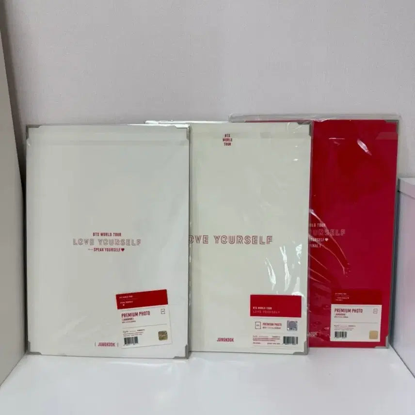 [BUNJANG] BTS Jungkook Premium Photo Bundle Set / 방탄 정국 프포 프리미엄포토 웸블리 럽셀 스픽 엠디 굿즈 포카