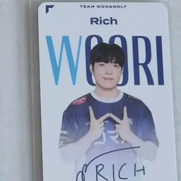 [BUNJANG] DRX Rich Photocard / 우리은행 DRX 리치 포카 양도판매