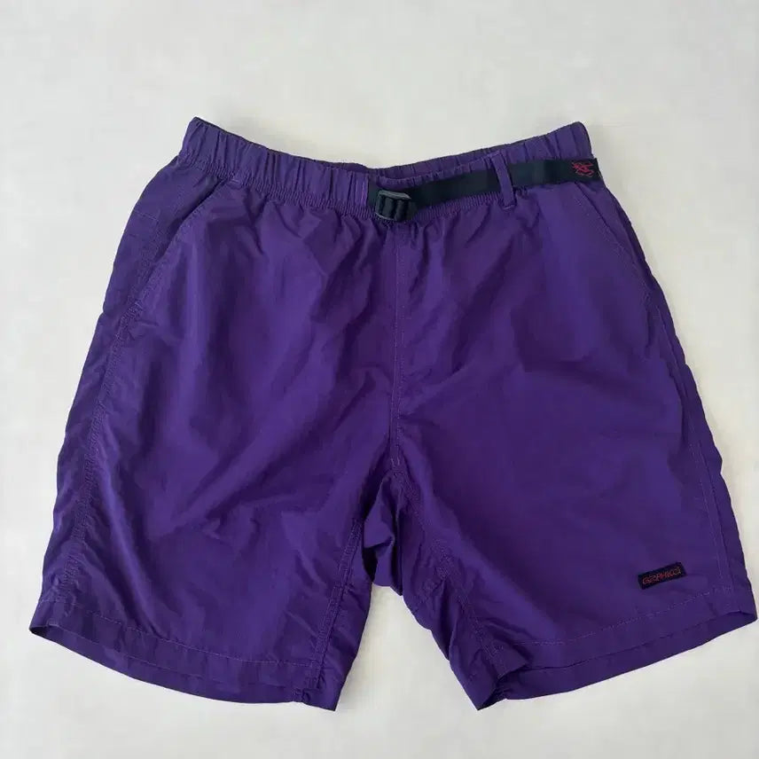 [SOLD OUT] 그라미치 우븐 쇼츠 반바지 M(30~32) 퍼플색