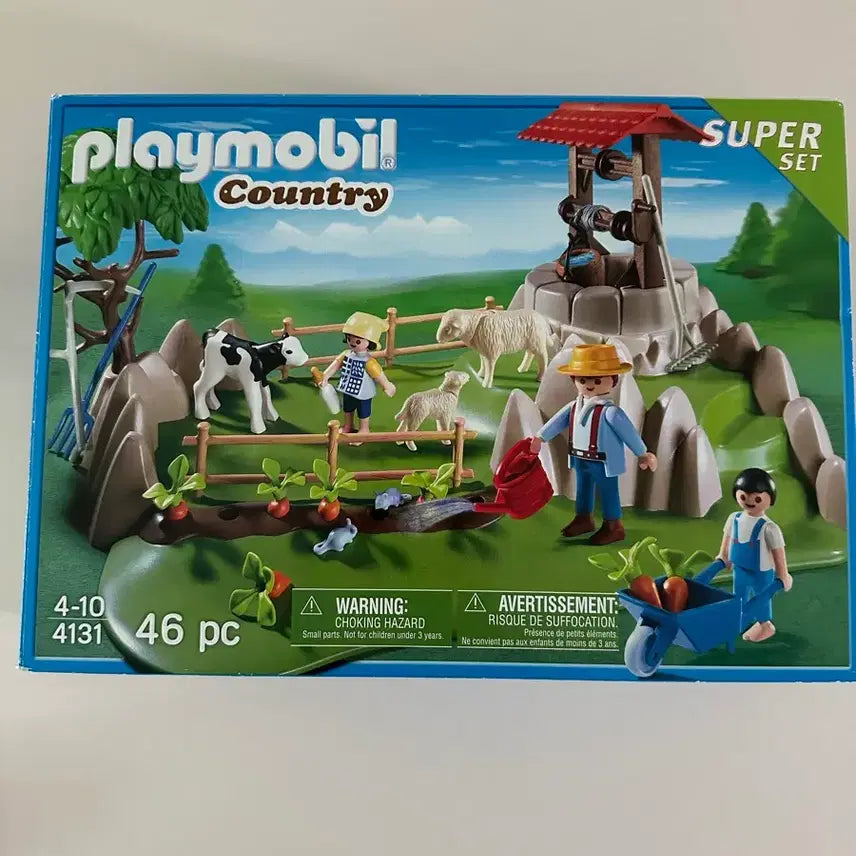 [BUNJANG] Playmobil 4131 Country Life Simple Unboxing / 플레이모빌 4131 시골생활 단순개봉