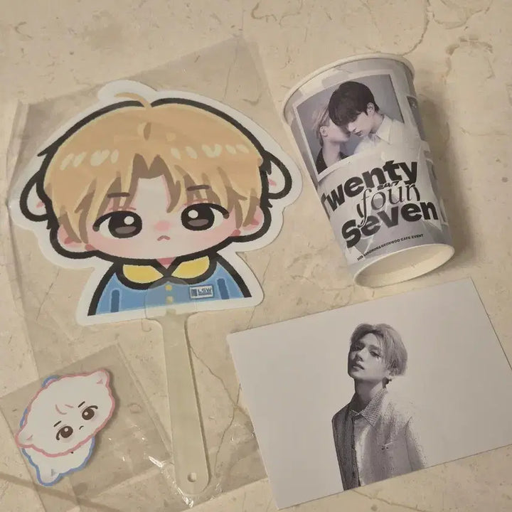 [BUNJANG] Rulers Seolnyangz Birthday Cafe Special Set Photocard Postcard Stickers Fanboard Cup / 룰러 rulers 설냥즈 생일카페 생카 특전 건우 상원