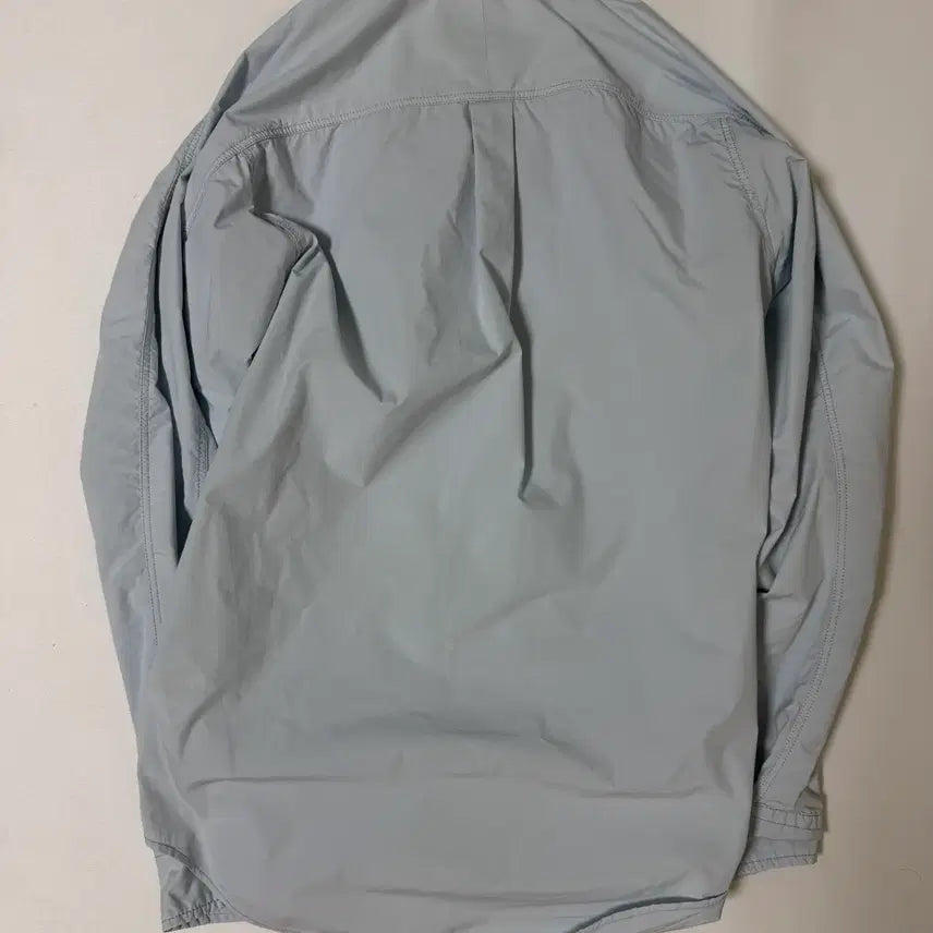 [BUNJANG] nanamica Coolmax Regular Collar Shirt Sky Blue / 나나미카 쿨맥스 레귤러 칼라 셔츠 스카이 블루