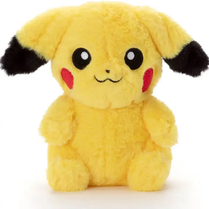 [BUNJANG] Pokemon Pikachu Ear Wiggling Plush Toy / 포켓몬스터 피코린 피카츄 인형 귀가 움직이는 귀쫑긋 누이