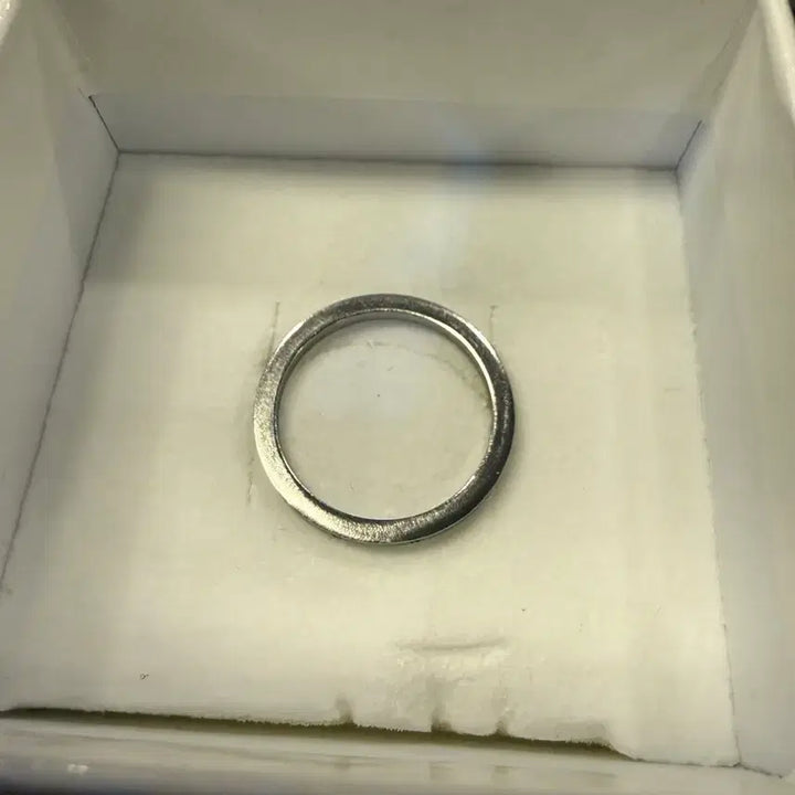 [BUNJANG] Maison Margiela Number Logo Slim Band Ring / 메종 마르지엘라 넘버 로고 슬림 밴드 링