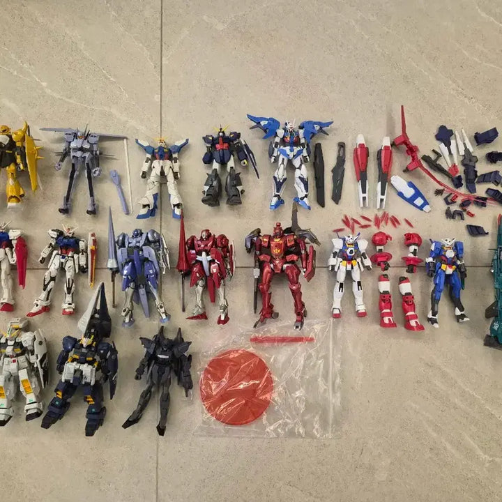 [BUNJANG] HG Gundam Assembly + Junk Parts Bundle Set / (추가)hg 건담 가조립 + 정크 일괄판매합니다