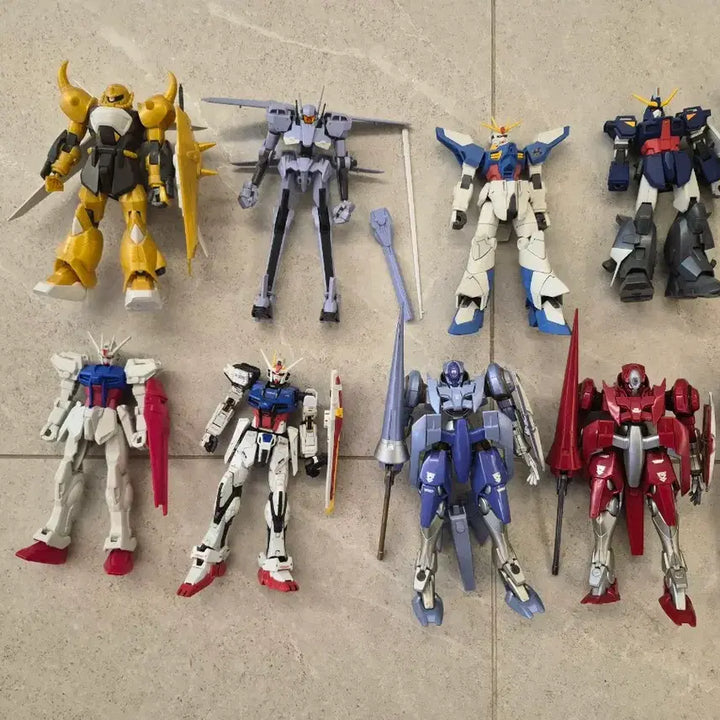 [BUNJANG] HG Gundam Assembly + Junk Parts Bundle Set / (추가)hg 건담 가조립 + 정크 일괄판매합니다