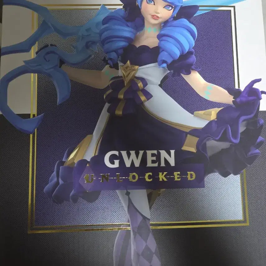 [BUNJANG] League of Legends Gwen Statue Figure / 리그오브레전드 그웬 스태츄 피규어