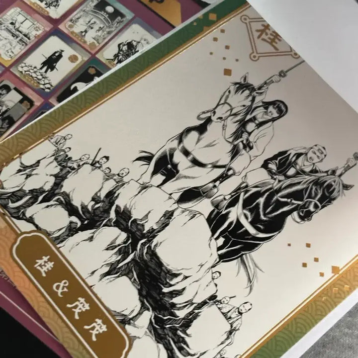 [BUNJANG] Gintama Jump Shop Kirararara Postcard / 은혼 점프샵 중프샵 키라피카 엽서