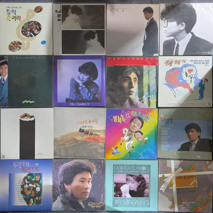 [BUNJANG] Korean Music LP Record Collection (1980s-1990s) / &