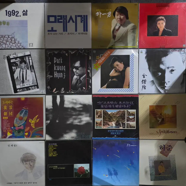 [BUNJANG] Korean Music LP Record Collection (1980s-1990s) / &