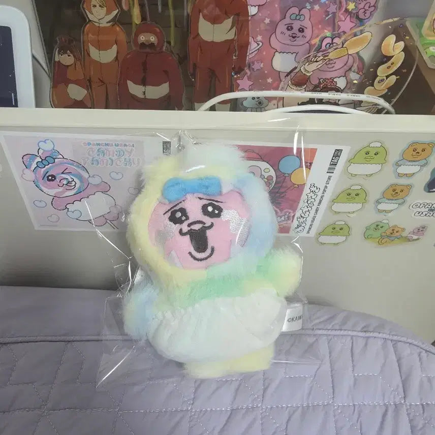 [BUNJANG] Oppanzy Pantzu Rabbit Monster Unicorn Plush Keyring / 오빤쮸 빤쮸토끼 몬스터 유니콘 인형키링