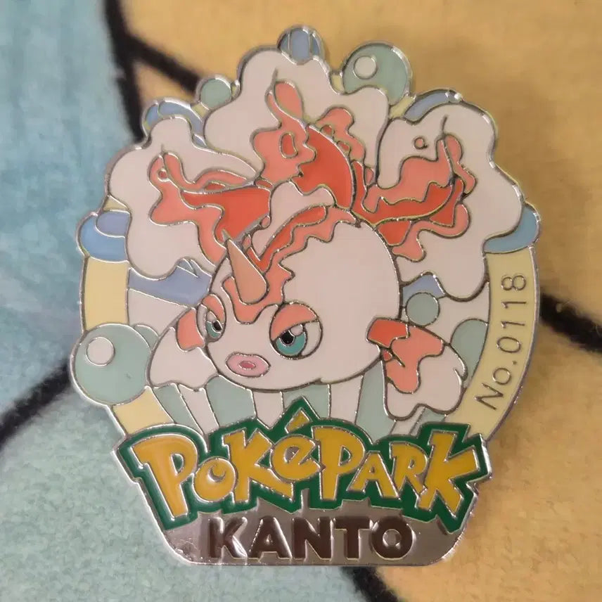 [BUNJANG] Poké Park Kanto Pokémon Pin Badge Kunchi / 포케파크 칸토 포켓몬 핀뱃지 콘치