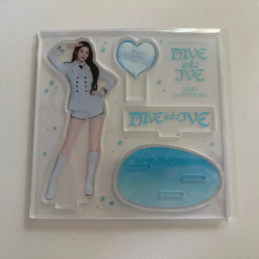 [BUNJANG] IVE Fancon Acrylic Stand (Wonyoung) Unsealed / 개봉/포카X) 아이브 팬콘 아크릴스탠드 (원영)