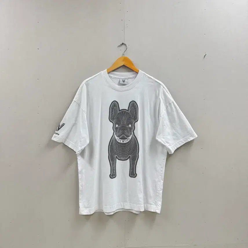 [SOLD OUT] 남성 L / 라이프워크 라독 반팔티 화이트