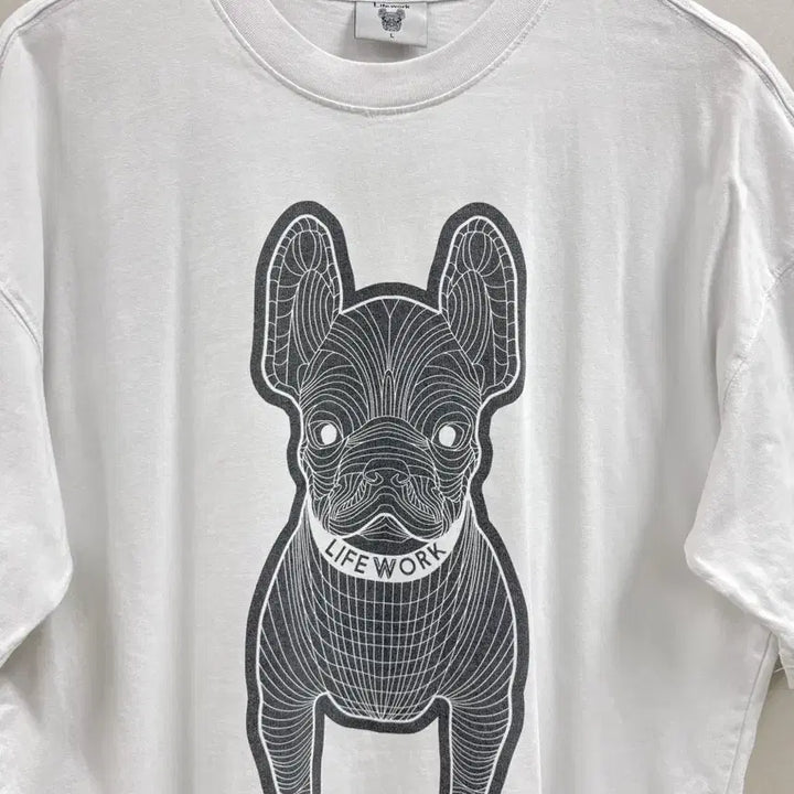 [SOLD OUT] 남성 L / 라이프워크 라독 반팔티 화이트