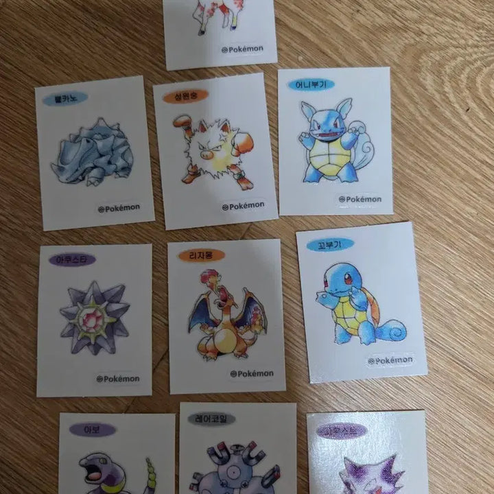 [BUNJANG] Pokemon 30th Anniversary Sticker Set 40 pcs Bundle / 포켓몬스터 30주년 띠부씰 40장일괄