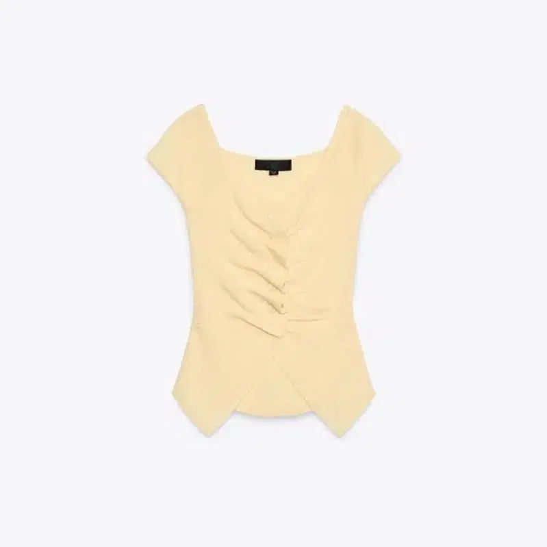[BUNJANG] Zara Shirring Knit Top / 자라 셔링 니트 탑