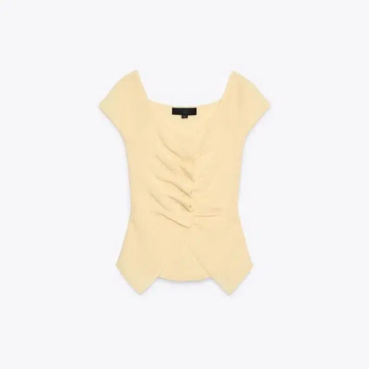[BUNJANG] Zara Shirring Knit Top / 자라 셔링 니트 탑