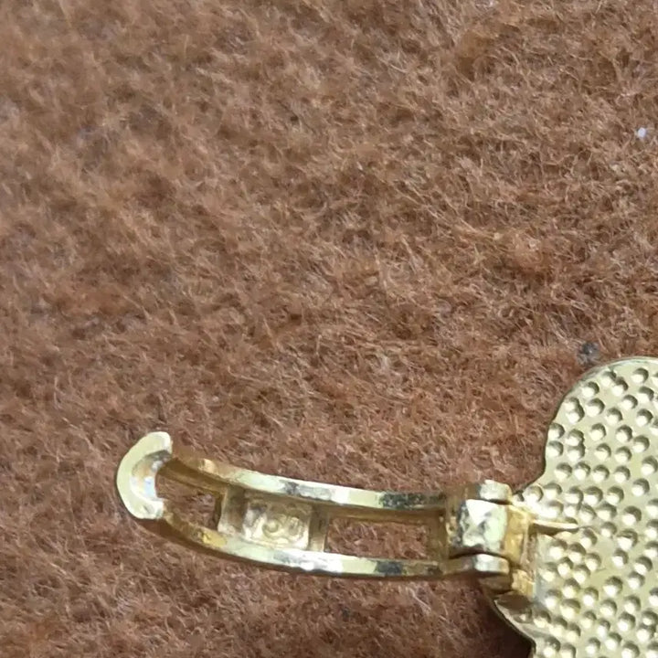 [BUNJANG] 18K Camellia Motif Earrings / 까말리에 모양 귀걸이 18k