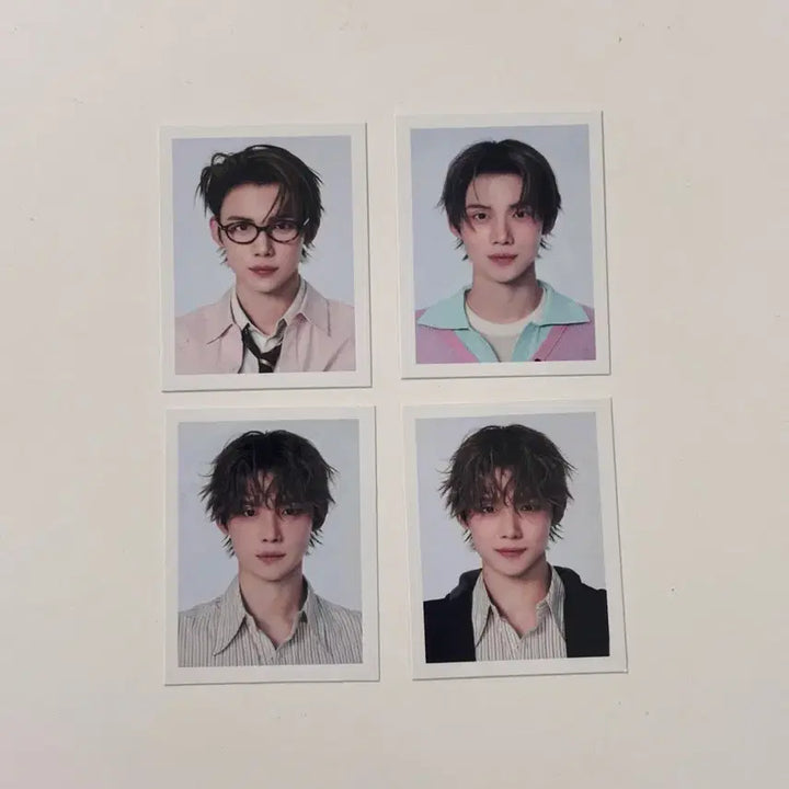 [BUNJANG] TXT Yeonjun Proof Photo Bundle Set / 베네피트 연준 증명사진 4장 일괄 투바투 TXT