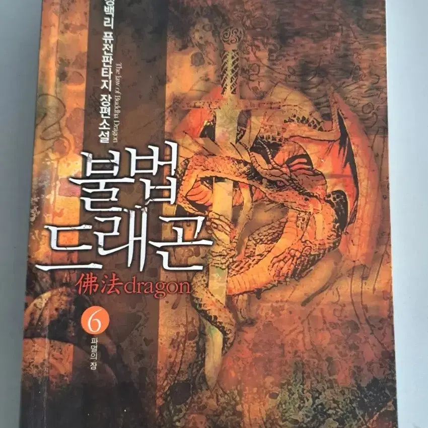 [BUNJANG] Bubeop Dragon Fantasy Novel Set Volumes 1-6 / 판타지 소설책 부법 드래곤 1-6권 일괄