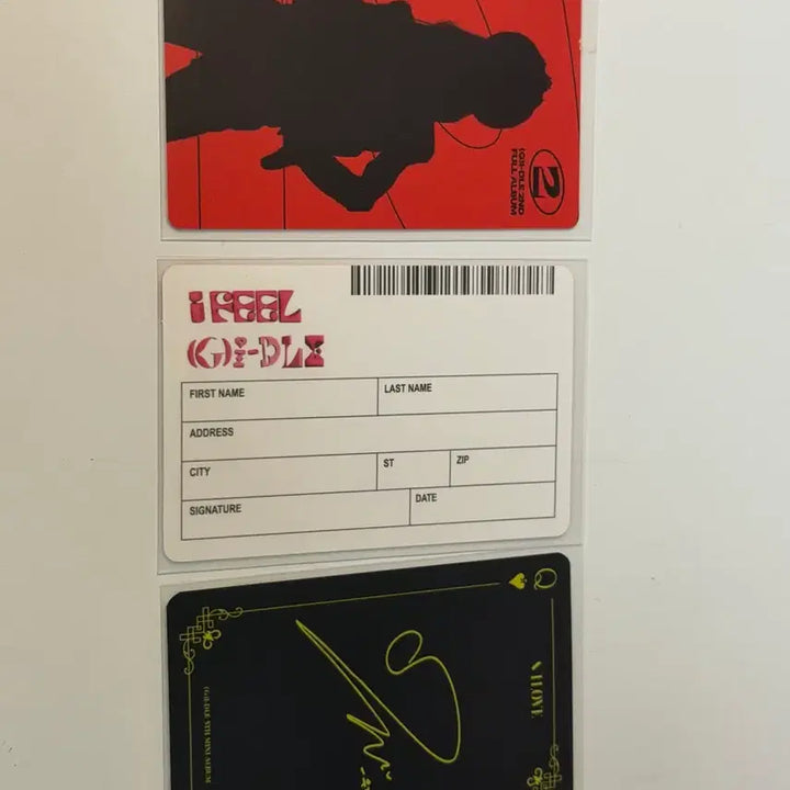 [BUNJANG] (G)I-DLE Yuqi 3 Photocard Set / (여자)아이들 우기 포토카드 3종 세트
