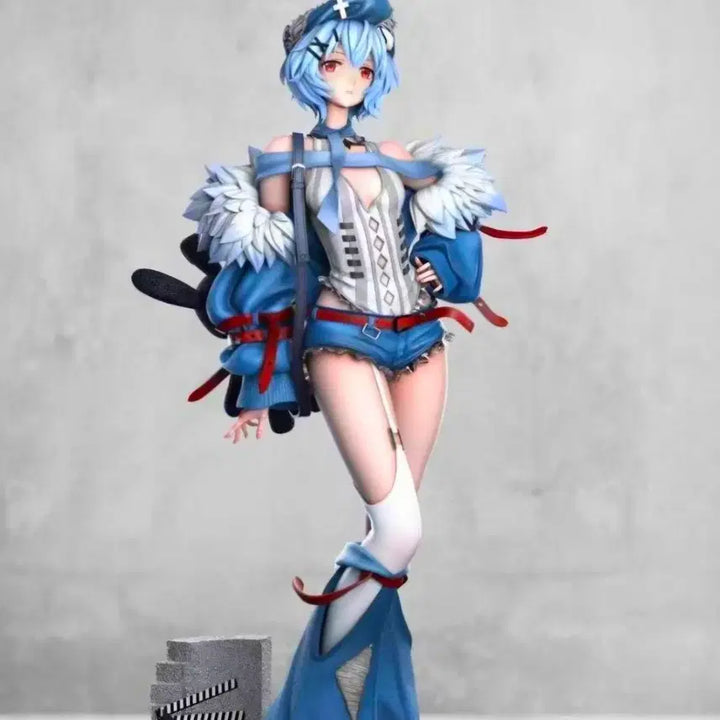 [BUNJANG] Rei Ayanami Garage Kit Figure / 급처) 에반게리온 아야나미 레이 개러지 킷 피규어.