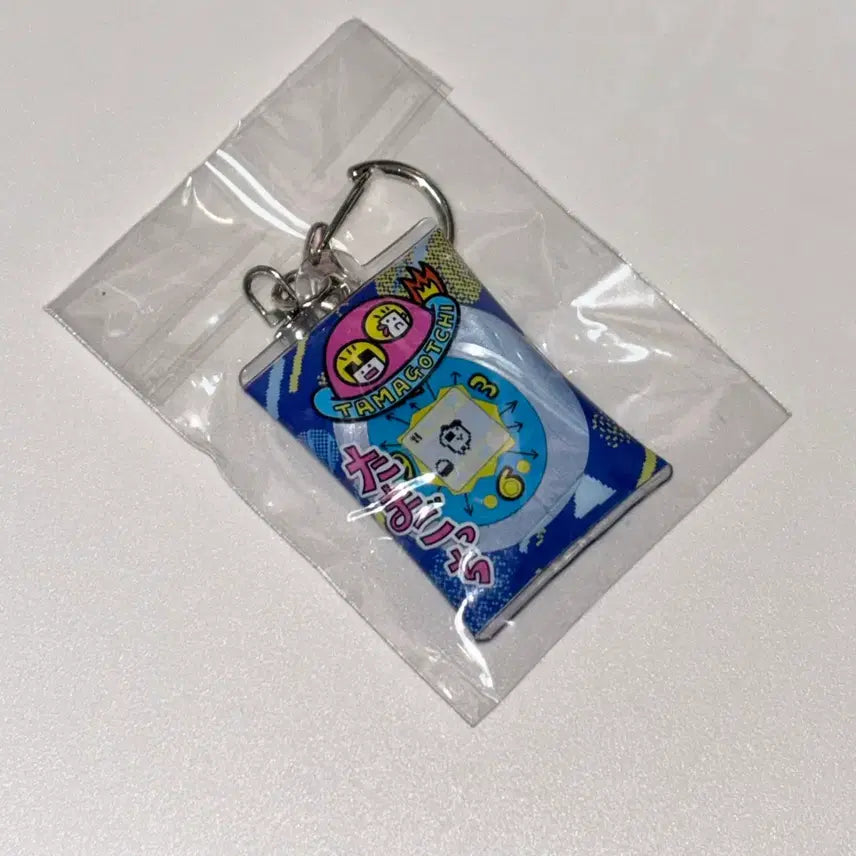 [BUNJANG] Tamagotchi Mamechi Air Fluffy Keychain / 다마고치 마메치 에어 푹신 열쇠 고리 키링