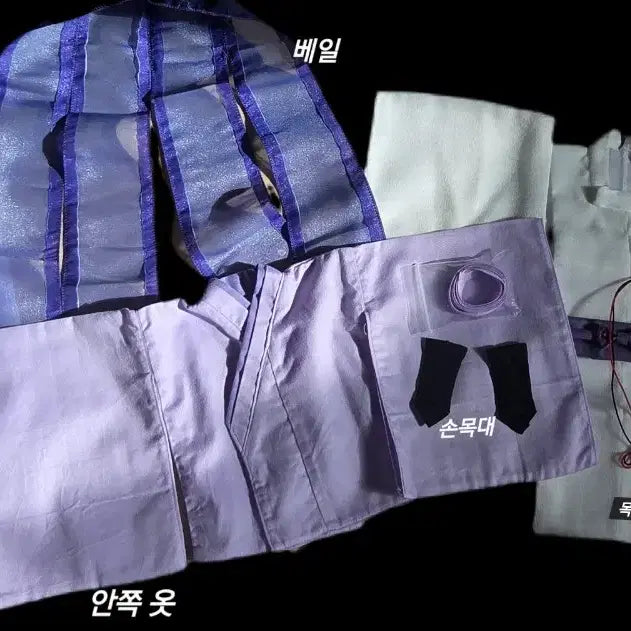 [BUNJANG] Genshin Impact Kabuki Pomono 1/4 Scale Doll Clothes / 코스x) 원신 가부키보모노 1/4  구관용 옷 (반택/끼택 무배)