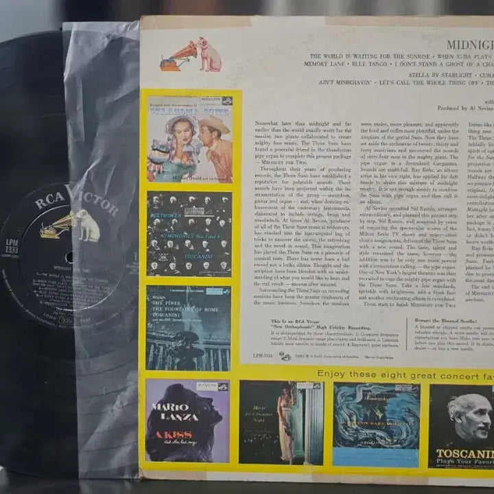 [BUNJANG] The Three Suns Midnight For Two Original Mono LP (1957) / 더 쓰리 선즈_Midnight For Two_재즈 LP US