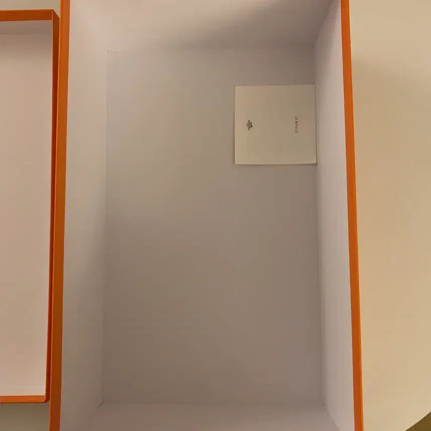 [BUNJANG] Hermès Orange Shoe Box / 에르메스 오렌지 신발 박스(상태 좋아요)