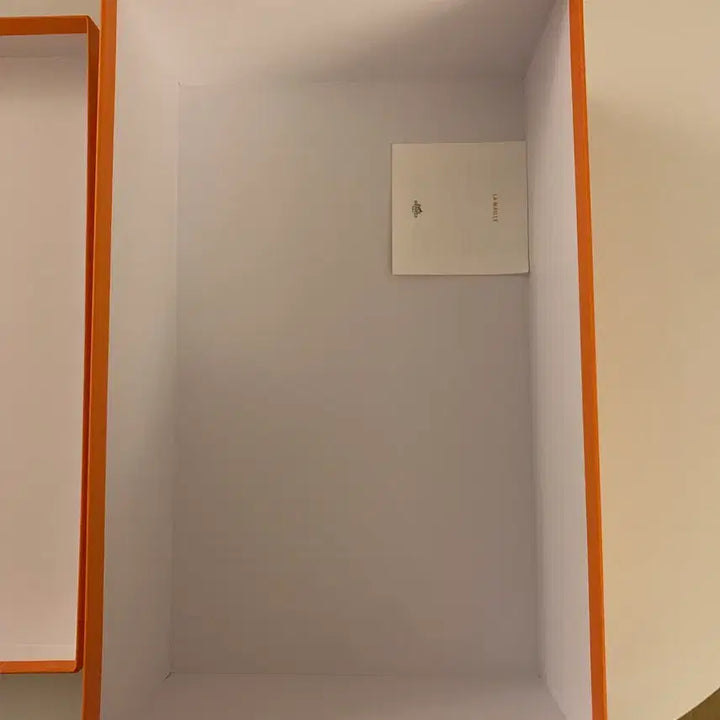 [BUNJANG] Hermès Orange Shoe Box / 에르메스 오렌지 신발 박스(상태 좋아요)