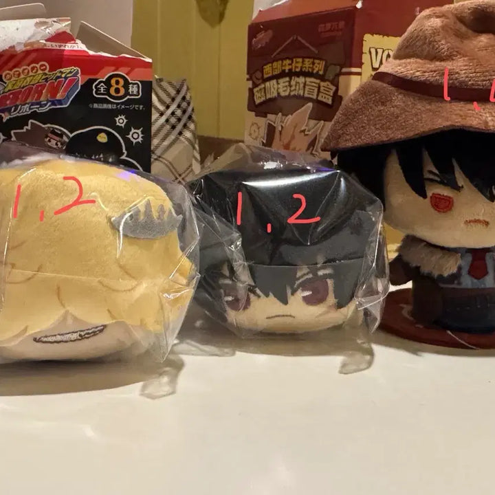 [BUNJANG] Katekyo Hitman Reborn! Mascot Plush Doll Belphegor Cowboy Gororing / 가히리 마스코트 인형 누이 벨 잔져스 카우보이 고로링