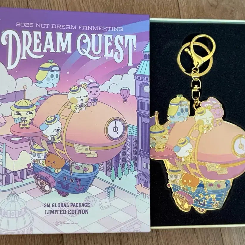 [BUNJANG] NCT DREAM 2025 Fanmeeting DREAM QUEST Keyring / NCT DREAM 2025 팬미팅 DREAM QUEST 키링