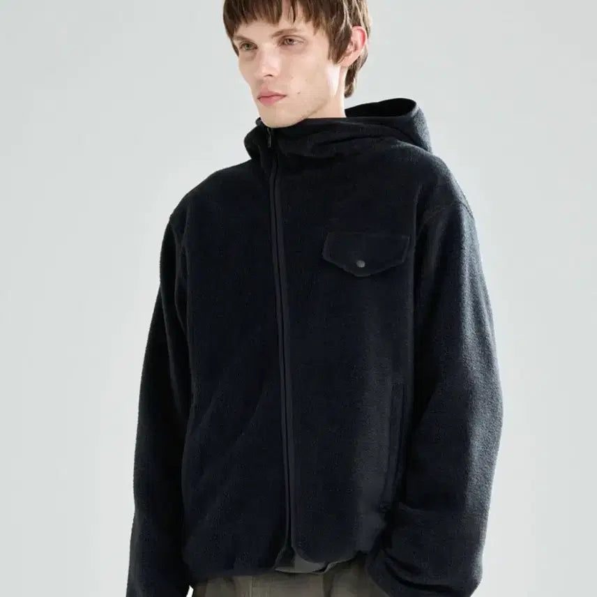 [BUNJANG] L G-Fleece Fleece Hooded Zip-Up Jacket / [L]지플리시 플리스 후드 집업
