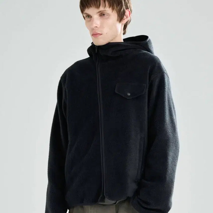 [BUNJANG] L G-Fleece Fleece Hooded Zip-Up Jacket / [L]지플리시 플리스 후드 집업