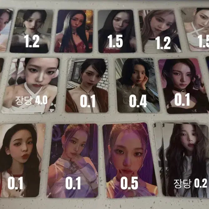 [BUNJANG] Aespa Karina, Giselle, Winter, Ningning Photocard / 에스파 포카 팔아요