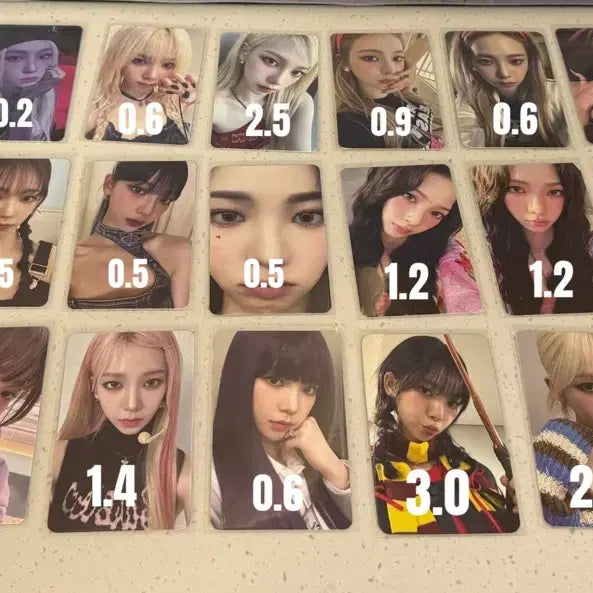 [BUNJANG] Aespa Karina, Giselle, Winter, Ningning Photocard / 에스파 포카 팔아요