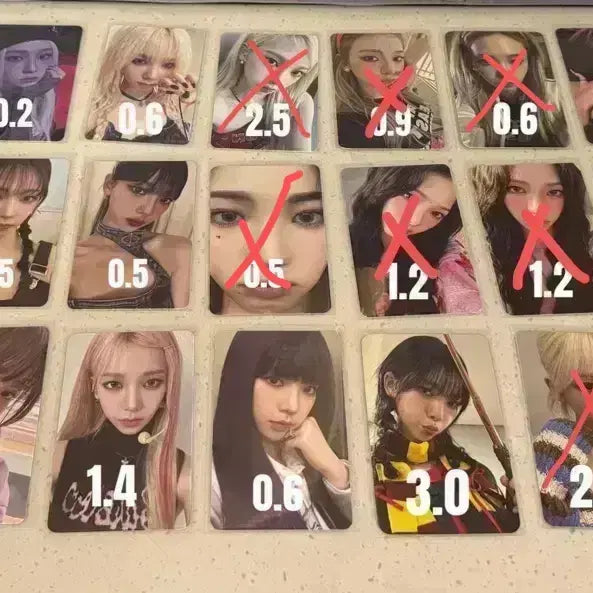 [BUNJANG] Aespa Karina, Giselle, Winter, Ningning Photocard / 에스파 포카 팔아요
