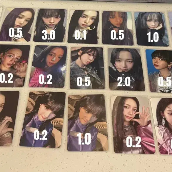 [BUNJANG] Aespa Karina, Giselle, Winter, Ningning Photocard / 에스파 포카 팔아요