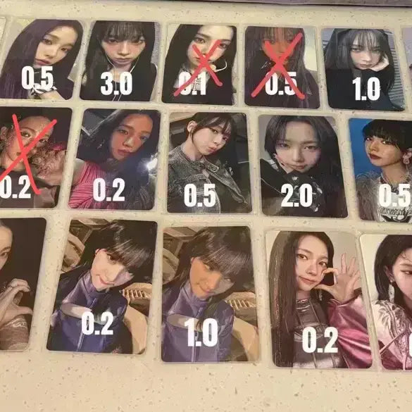 [BUNJANG] Aespa Karina, Giselle, Winter, Ningning Photocard / 에스파 포카 팔아요