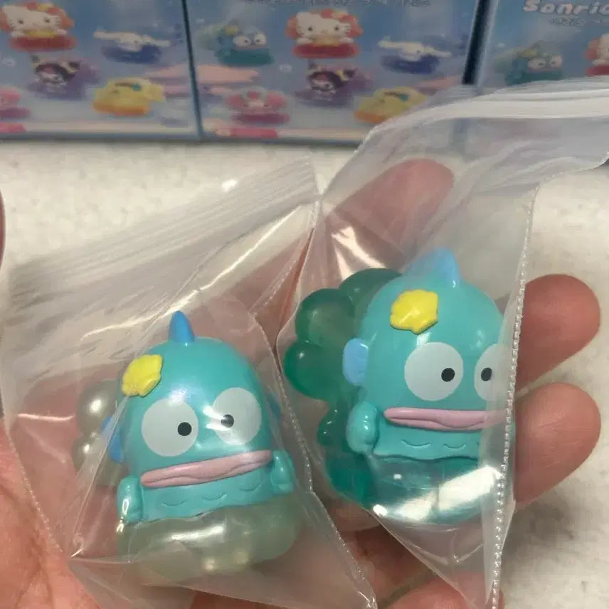 [BUNJANG] Sanrio Characters Pearl Shell Series Hangyodon Figure Set / 산리오캐릭터즈 진주 조개 시리즈 피규어 한교동 세트 (가격내림)