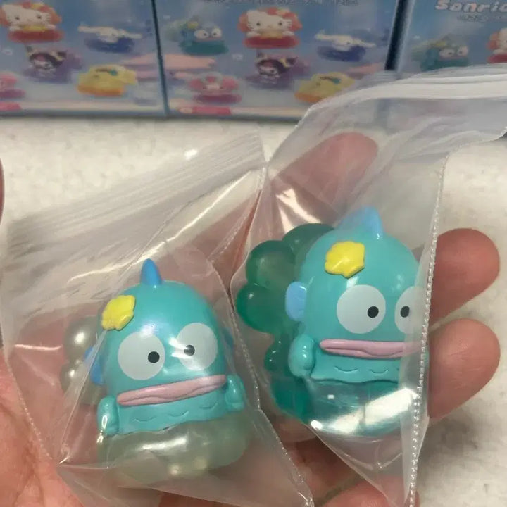 [BUNJANG] Sanrio Characters Pearl Shell Series Hangyodon Figure Set / 산리오캐릭터즈 진주 조개 시리즈 피규어 한교동 세트 (가격내림)