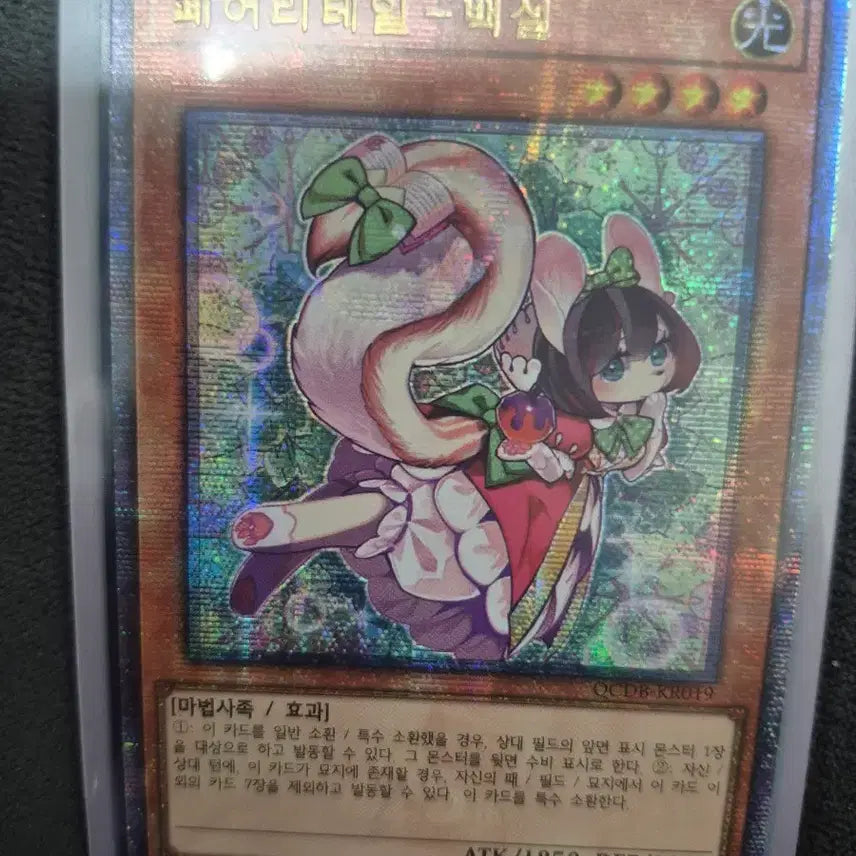 [BUNJANG] Fairy Tail Baekseol Quarter Century Secret Rare Card / 페어리테일-백설 쿼터센츄리 시크릿레어