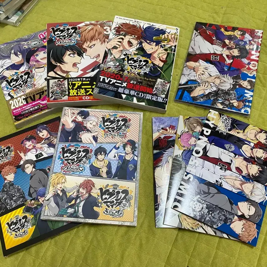 [BUNJANG] Hypnosis Mic Volume 3 Set with Bonus CD / 히프노시스 마이크 3권,부록cd 일괄판매