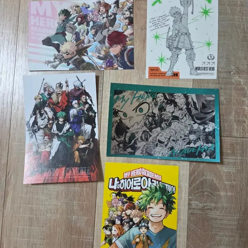 [BUNJANG] My Hero Academia Postcard Bundle / 히로아카 엽서일괄