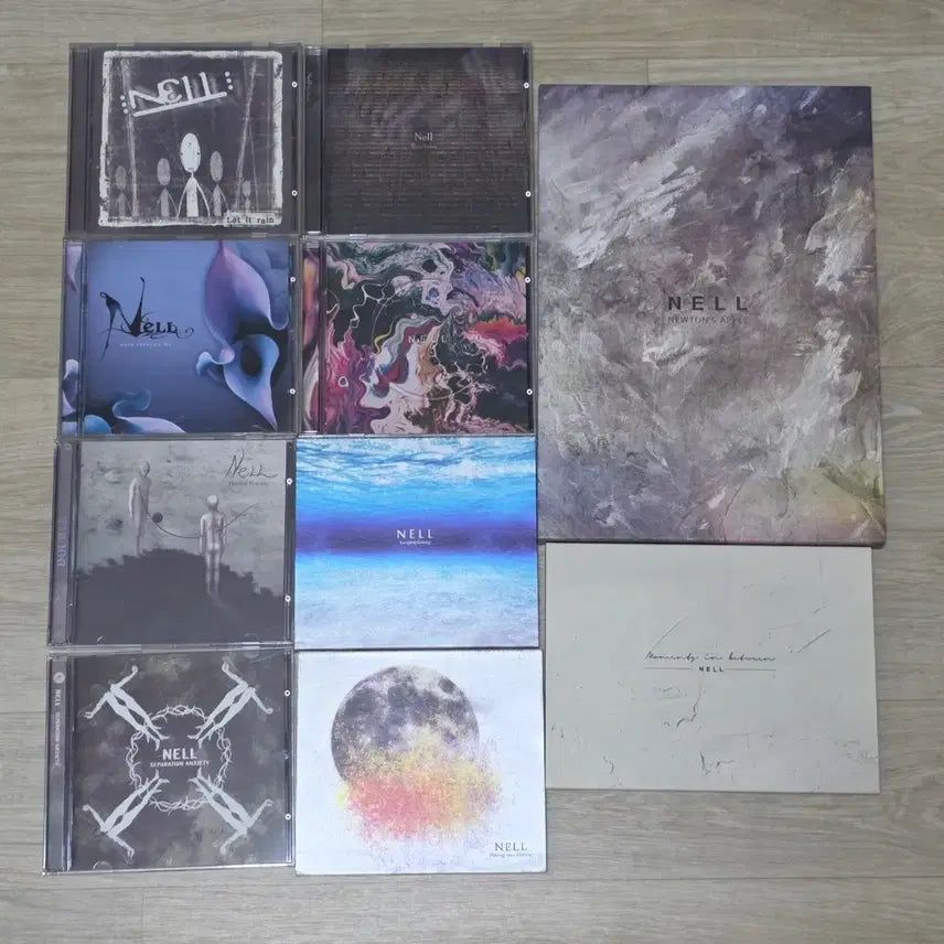 [BUNJANG] NELL Full Album Bundle Set + Annobelir Poster / 넬(NELL) cd 앨범 일괄 + 아노블리어 포스터